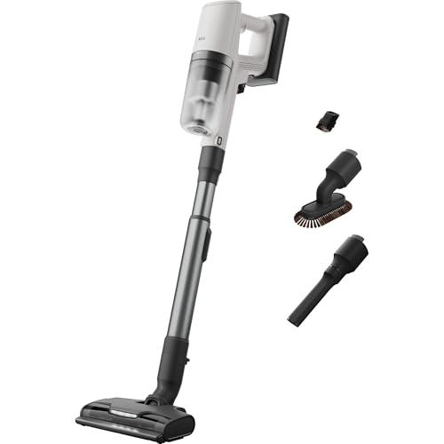 AEG Aspirador inalámbrico Serie 8000, AP82UB25SH, inalámbrico, Todo Suelo, Modo automático, hasta 99% de absorción de Polvo, hasta 50 min de Funcionamiento, fácil de Usar, batería extraíble de 25V