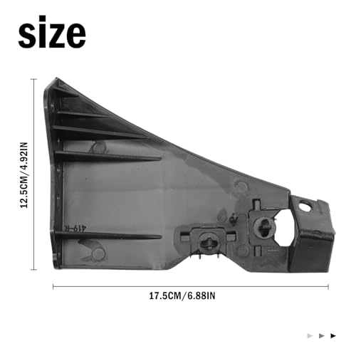 Image of Front Bumper Bracket for 2005 2006 2007 2008 2009 Mustang | Driver and Passenger Sides (Left and Right) Bumper Support Bracket 5R3Z17C861AA 5R3Z17C861AB