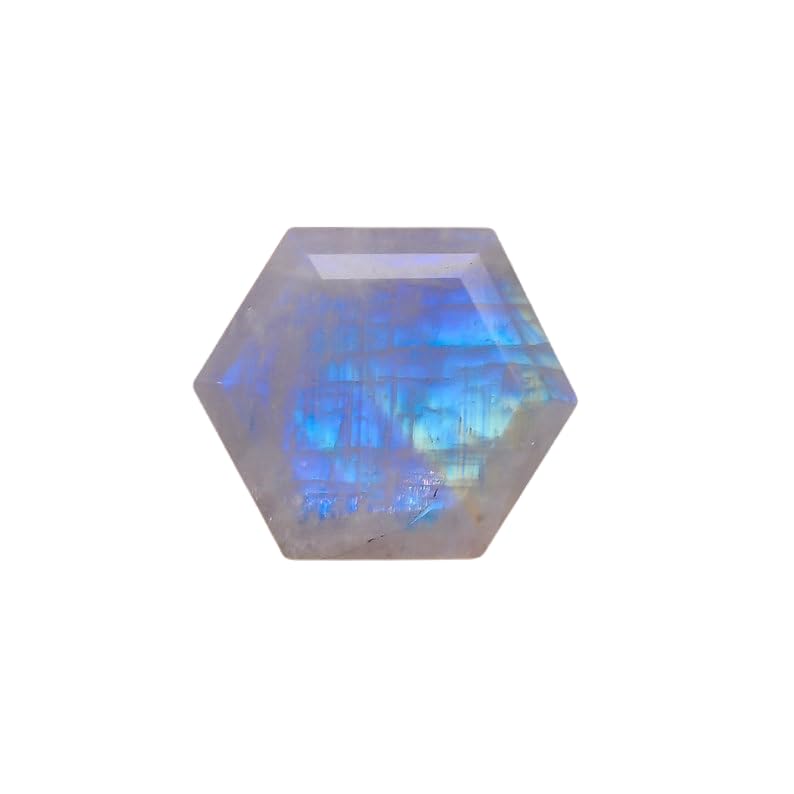 Pierre de lune naturelle 16mm pour créer votre bague et collier personnalisés
