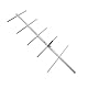 HYS YAGI Antenne High Gain 9dBi UHF 400-470Mhz Basisantenne UHF 400-470 MHz 5 Elemente Antenne für Motorola Repeater Kenwood Baofeng Sprechfunkgerät