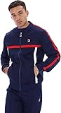 Fila Azul Chaqueta deportiva Runner Laid On Stripe