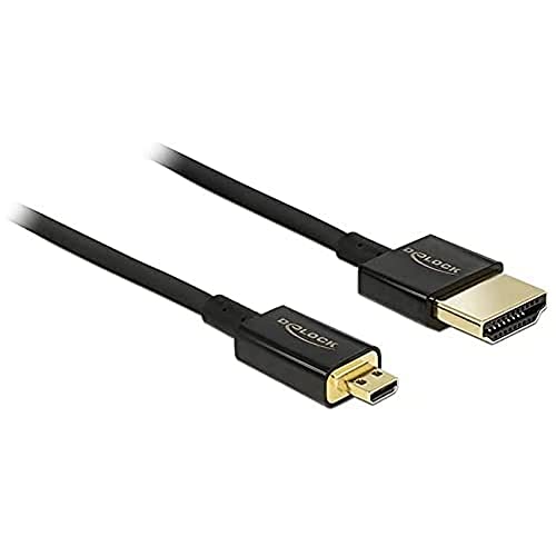 Cable HDMI de alta velocidad DeLOCK para conectar consolas de videojuegos a televisores 4K