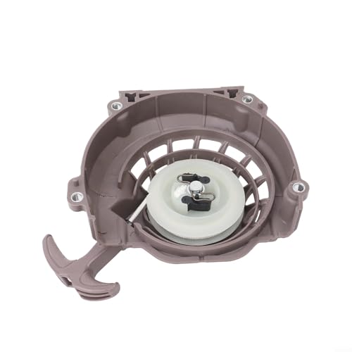 Honseadek Placa de tracción de arranque de retroceso, compatible con 1E48F, 48F, 63CC, 6300 y taladros de tierra, construcción de plástico, 15 x 15 x 5 cm, marrón, jardín al aire libre