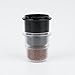 watchget 58mm Dosing Cup Espresso Coffee Dosing Cup Compatible with 58mm Portafilters Plastic Espresso Dosing Cup Coffee Machine Accessories, Frosted Black