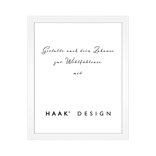 HaakDesign Bilderrahmen modern stabil Bira Weiß 70 X 110 cm Cover