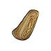 Ciotola per il pane in legno d'ulivo, per snack allungata, in legno rustico, ciotola decorativa, ciotola per frutta, ciotola fatta a mano, ciotola per gioielli, ciotola multiuso (25 cm)