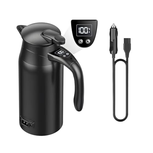 Calentador de coche de acero inoxidable 12V 24V de 800ml con pantalla digital 4