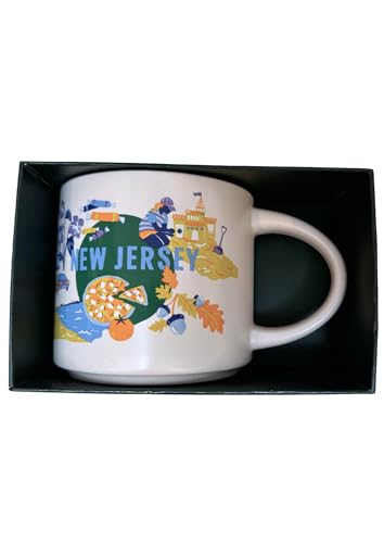 Taza de cerámica Starbucks New Jersey 414 ml miniatura 4
