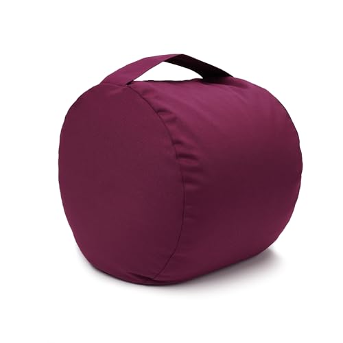 Meditation cushion - rondo big - Made in Germany, aubergine-coloured - Afbeelding 3