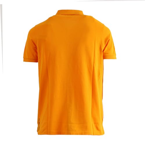 Image of U.S. POLO ASSN. Men Cotton Regular Fit Solid Polo With Small Pony | Two-Button Closure Pique Polo Shirt, Summer Fashion Golf Shirt