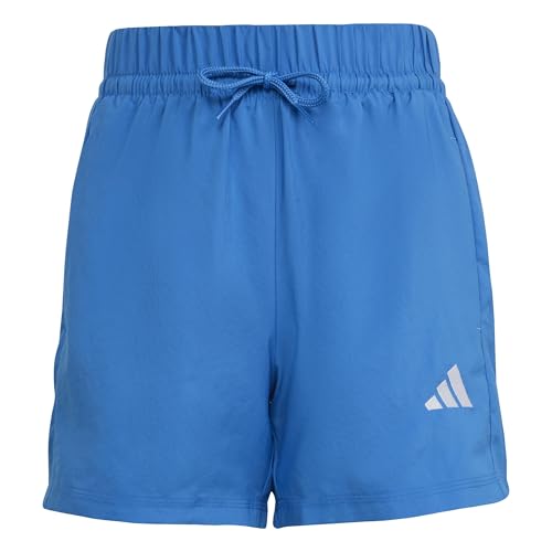 adidas Unisex Kinder Essentials Climacool Shorts, Ray Blue/White, 13-14 Years
