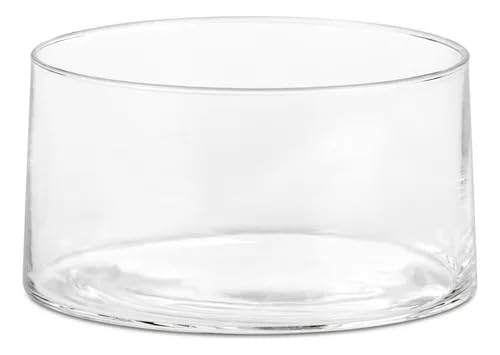 Consejos para Comprar Ensaladeras de vidrio disponible en línea para comprar. 49 Borgonovo Elixir - Bowl Tazon De Vidrio Moderno De 670 Ml Italiano Cuencos Para Mezclar Ensalada Recipiente Para Hogar
