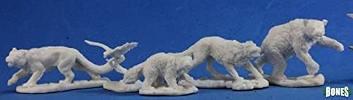 Reaper 77216: Companion Animals (5) Dark Heaven Bones Plastic Miniatures