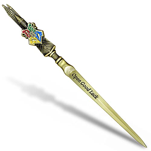 Letter Opener, Mail Envelope Opener, Wizarding Letter Openers Envelope Slitter, Gifts For Potter Fans #TOP6