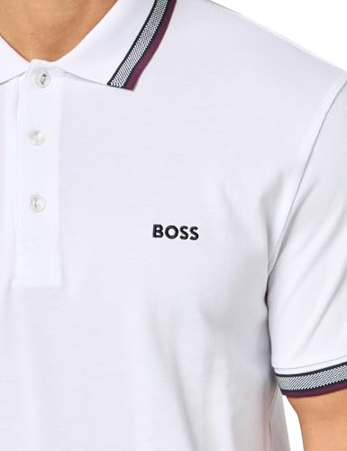 Image of BOSS Mens Paddy Short Sleeve Polo Shirt