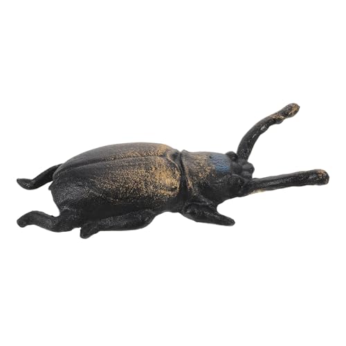 Hohopeti Sacabotas de Hierro Fundido Diseño de Escarabajo Sacabotas Decorativo Vintage para Botas de Vaquero Resistente y Pesado Tamaño 221X97X49 CM Adecuado para Jardinería y