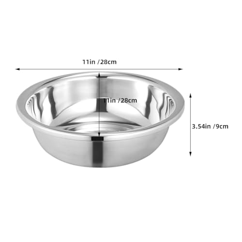 Tazón de Acero Inoxidable 304 para Cocina 11.02 Pulgadas miniatura 5