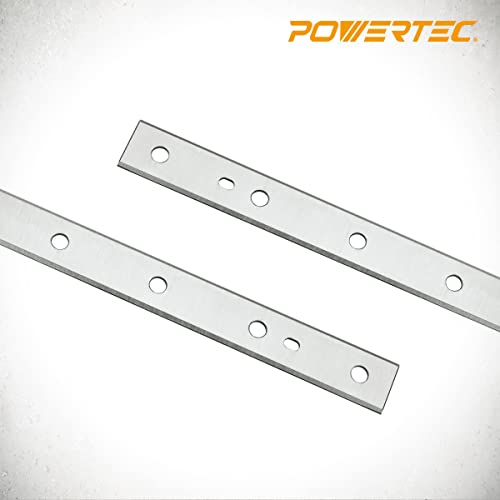 image for POWERTEC 12-1/2 Inch Planer Blades for DeWalt DW734 Planer, Replacemen