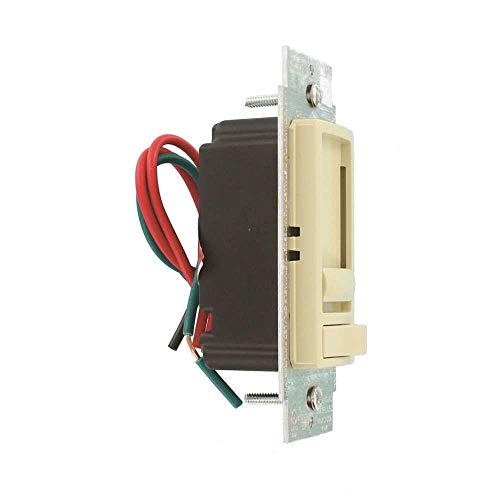 Leviton Sureslide Dimmer Switch For Dimmable Led, Halogen And Incandescent Bulbs, 6674-P0I, Ivory #TOP4