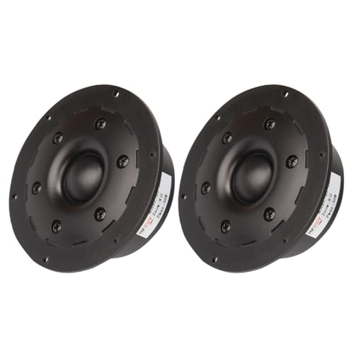 HIFIDIY LIVE 2PCS HiFi 4 inch Tweeter Speaker Unit 25-core Black Silk Membrane 8OHM 30W Home Film Treble Loudspeaker B1-102S