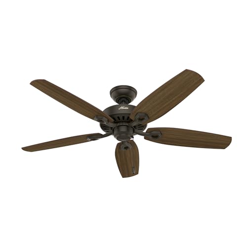 Hunter Builder Elite 52 Inch indoor ceiling fan without a light