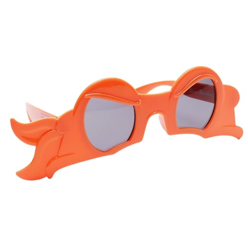 Sun-Staches Teenage Mutant Ninja Turtles Michelangelo Sunglasses- Costume Accessory - One Size Fits Most - Orange Bandana TMNT Mask