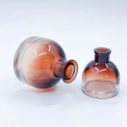 Set de 4 frascos difusores de vidrio recargables 100ml miniatura 7
