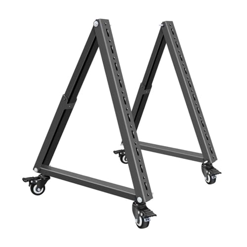 Carrito For TV De 32-70' con Elevación Libre, Soporte Rodante, Pantalla Plasma, Monitor LED LCD, Baja Altura, Mesa SC5100(SC5100)