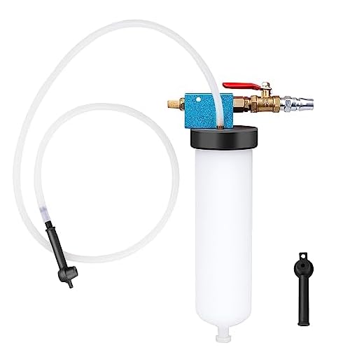 Altamejor Universal Coche Líquido de Freno Cambio de Aceite Reemplazo Líquido Drenado Material de Purga Vacío Reemplazo Kit Drenado