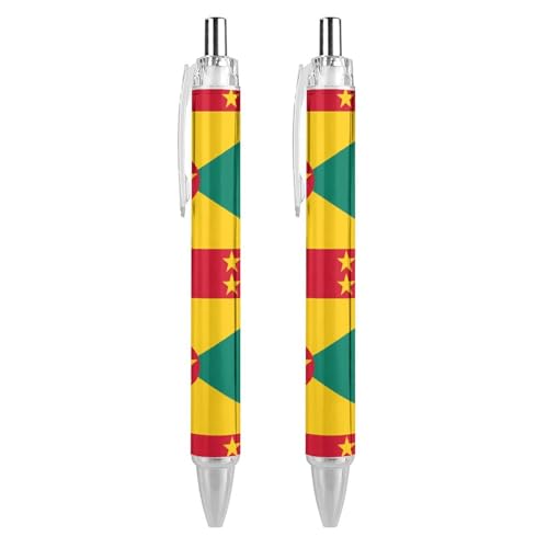Bolígrafo retráctil temático de Granada para suministros de escritorio de oficina, 4 ud.