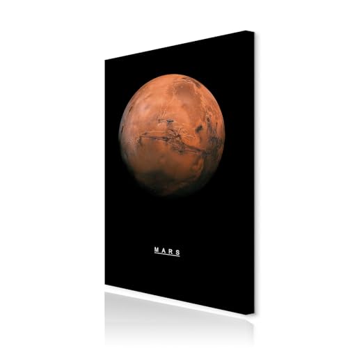 decomonkey Bilder Planeten 40x60 cm 1 Teilig Leinwandbilder Bild auf Leinwand Vlies Wandbild Kunstdruck Wanddeko Wand Wohnzimmer Wanddekoration Deko Mars decomonkey Bilder Planeten 40x60 cm 1 Teilig Leinwandbilder Bild auf Leinwand Vlies Wandbild Kunstdruck Wanddeko Wand Wohnzimmer Wanddekoration Deko Mars