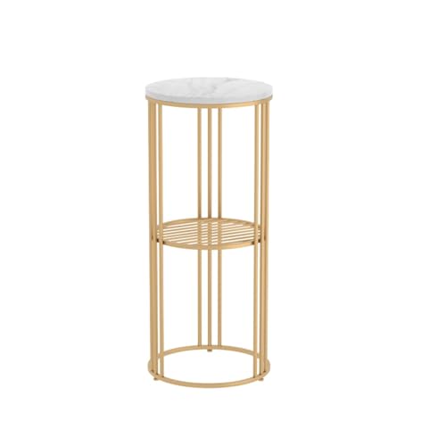Présentoir élégant en marbre table ronde moderne de décoration pour hôtel et magasin