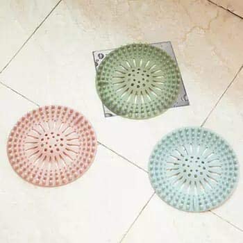 Scoovi™ Creative 2-in-1 Home Bathroom Kitchen Silicone Sewer Sink Bathtub Wash-Basin Sealer Cover Drainer Water Stopper with Hair Catcher (Random Colour) Pack of 2 (B09QHN8W8X) Amazon Price History, Amazon Price Tracker