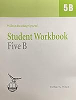 Wilson Reading System - Student Workbook Five B 1567780989 Book Cover