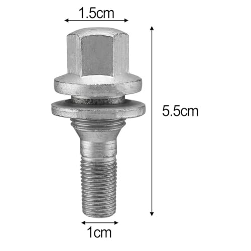 Tornillos de rueda Peugeot 206 207 tuercas metálicas contra el desgaste 4