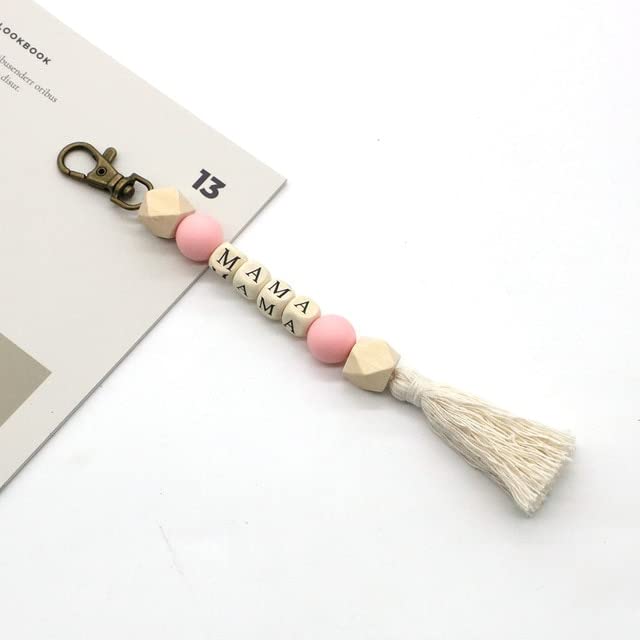 Kit De Fabrication De Porte-clés En Perles : 431 Pièces - Fournitures De Bricolage Avec Perles De L'alphabet - Breloques En Forme De Cœur, D'étoile, De Fleur Pour Sac à Main