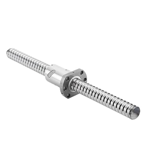 Metal Ball Screw nut L200mm-1000mm Rolled Ball Screw with SFU1605 Flange Single Ball Nut BK/BF End Machined CNC(650mm)