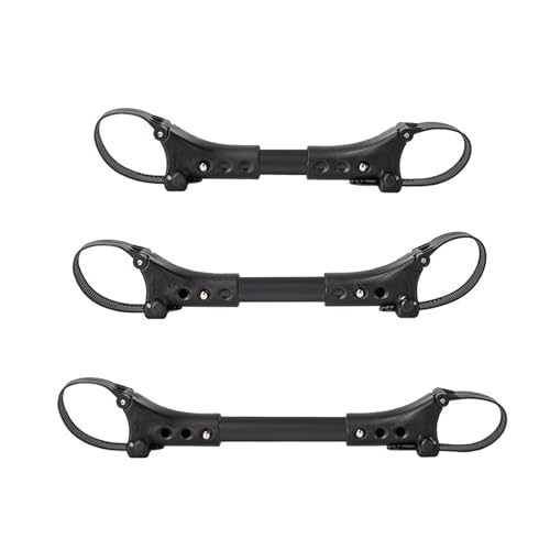 Spalivivre 3 conectores de aleación de aluminio para cochecito de bebé gemelos
