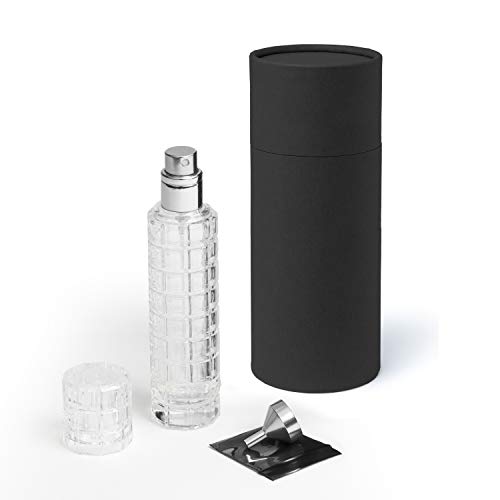 Piña Barware Glass Cocktail & Martini Atomizer/Spray Bottle (Silver)