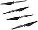 Ryze DJI Tello Part 2 Propellers Lightweight and durable, Easy to mount and detach Quick-Release Propellers, Black 2 Pairs