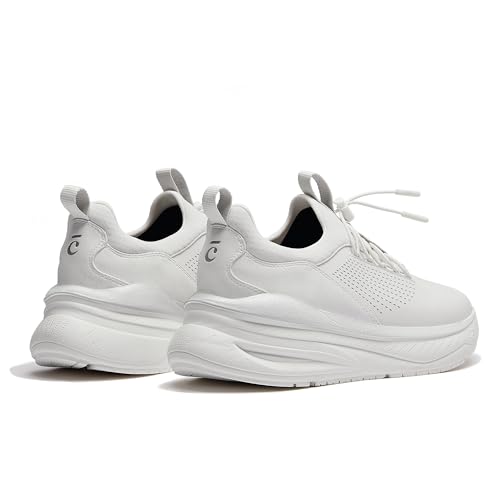 Image of clove Forte Shoes for Doctors & Nurses, Fluid Resistant, Easy to Clean, Slip Resistant, Comfortable for 12+ Hour Standing Shifts, Elastic & No-Tie Laces, Sneakers for Men & Women