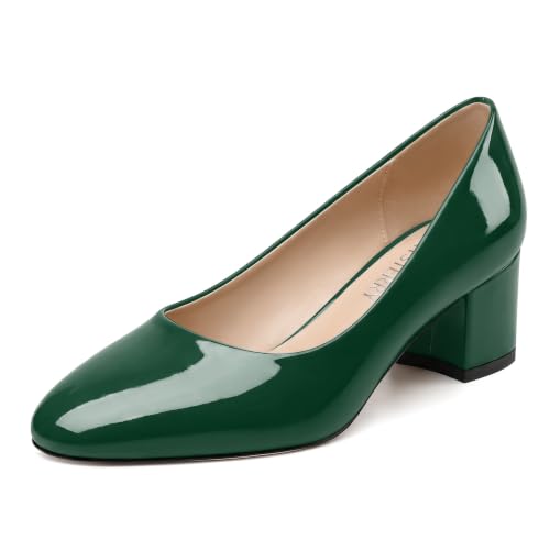 Image of SKYSTERRY Women's Low Heel Dress Pumps Shoes 2 Inch