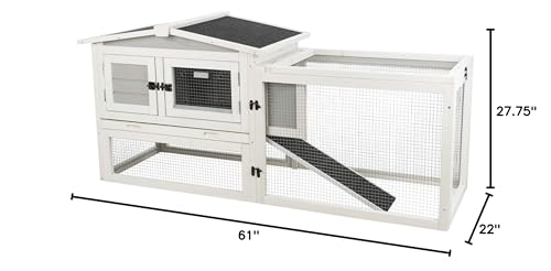 Trixie 62330 Natura Insulated Outdoor Rabbit Hutch Ideal thumb #8