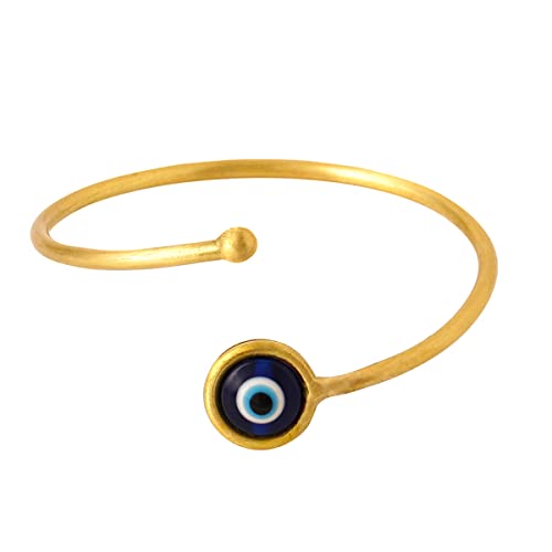 Image of Yellow Chimes Bracelet for Women and Girls | Evil Eye Nazariya Kada Bracelets for Women and Girls | Birthday Gift For girls and women Anniversary Gift for Wife