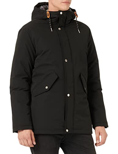 JACK & JONES Herren Parka AW25 - Winddichter Winterparka Mit Kapuze