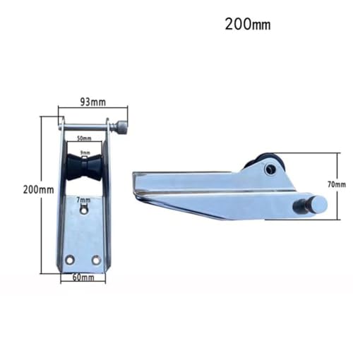 Support de rouleau d'ancrage en acier inoxydable de qualité supérieure - 7