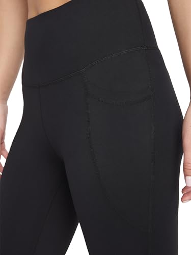 Reebok Women’s ID Train Capri, Slim Fit, 20” Inseam, Lightweight Stretch Poly Motion Interlock Fabric, Moisture-Wicking, Black, X-Small - image 3