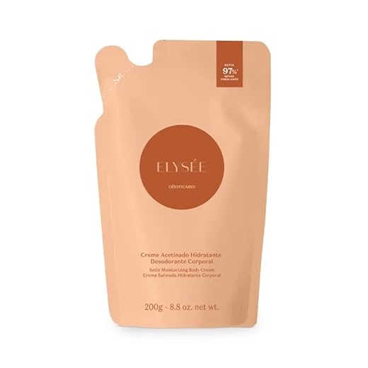 O BOTICARIO ELYSEE CREME ACETINADO HIDRA DES CORP REFIL 200g