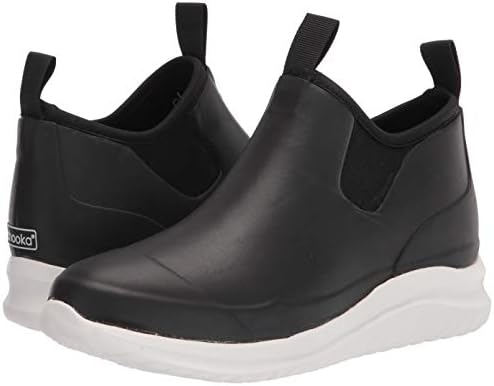Chooka Womens Waterproof Bellevue Sneaker With Hybrid Sport Outsole Rain Boot, Black, 8 US | Image 6