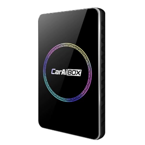 Uxsjakjsd Adaptador Inalámbrico CarPlay para Android Auto, Sistemas Inteligentes, Cajas de TV con IA, CarPlay A Caja Inalámbrica RK3528-F2